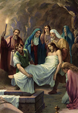 Fourteenth Station: Jesus is laid in the tomb | Eduardoelf